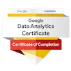 Google Data Analytics Professional Certificate